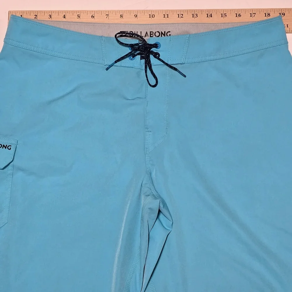 Billabong Platinum‎ X All Day Mens Board Shorts Blue Cargo Pocket Swim Size 36
